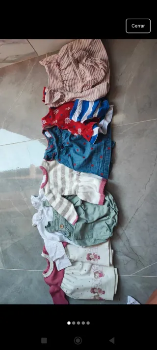 Lote Ropa Bebé Niña 0-3 meses