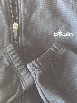 Maillot Ciclismo Btwin Negro