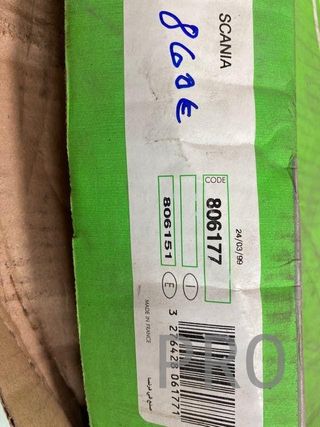 disco embrague camion scania nuevo