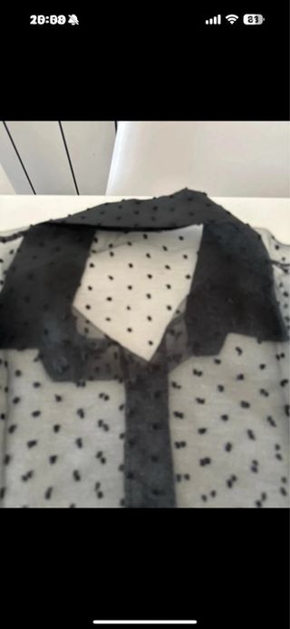 Blusa transparente mujer verano