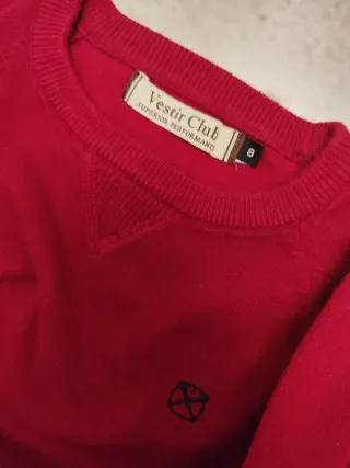 Jersey Vestir Club Rojo Niño