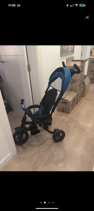 Triciclo Molto Evolutivo Azul