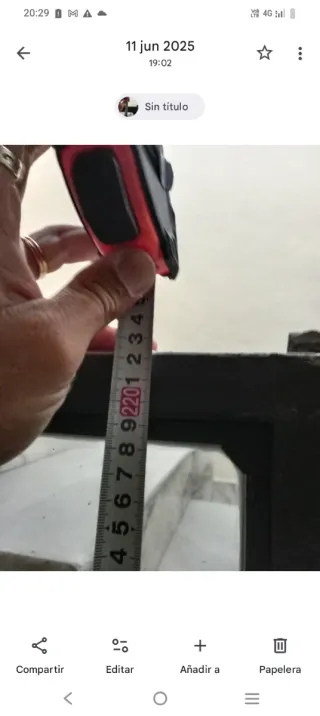 Composición cancela fijo + puerta con cristales.