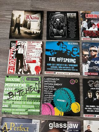 Lote 18 CDs Rock Sound y Rockzone
