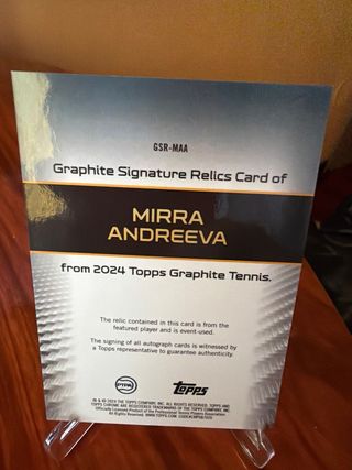 Mirra Andreeva RC Patch Auto 2024