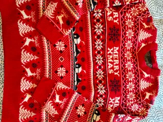 Jersey Navideño Merry Xmas: talla S y talla XL