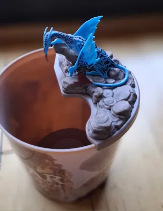 Cubo popcorn Avatar con luce LED