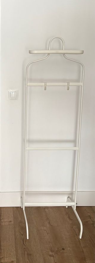 Galan/Perchero Ikea Blanco Metal