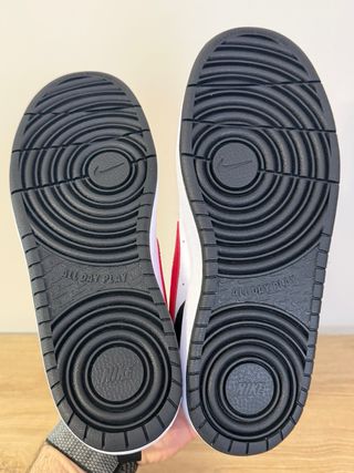 Nike Scarpe da Ginnastica Bianche Rosse 38.5