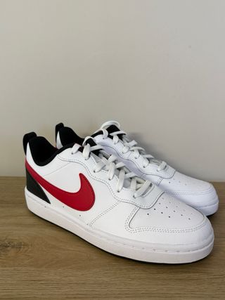 Nike Scarpe da Ginnastica Bianche Rosse 38.5