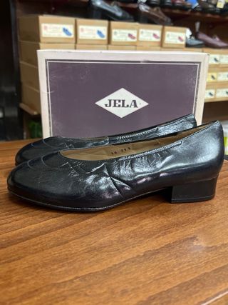 Zapato Salón Jela Negro Talla 37