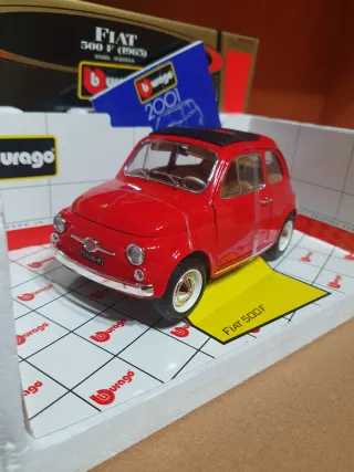 Fiat 500 F Bburago scala da 1/16