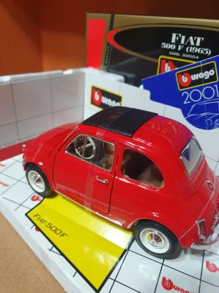 Fiat 500 F Bburago scala da 1/16
