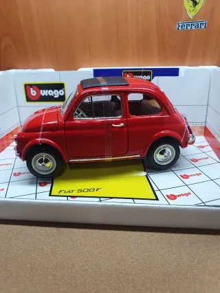 Fiat 500 F Bburago scala da 1/16