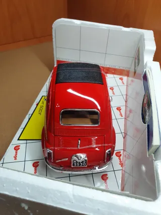 Fiat 500 F Bburago scala da 1/16