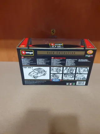 Fiat 500 F Bburago scala da 1/16