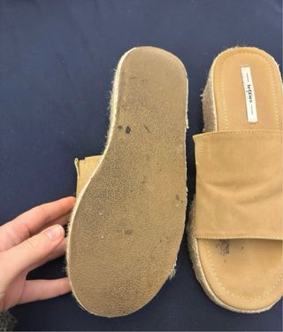 Sandalias Lofties Beige Cuña