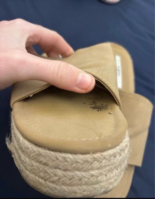 Sandalias Lofties Beige Cuña