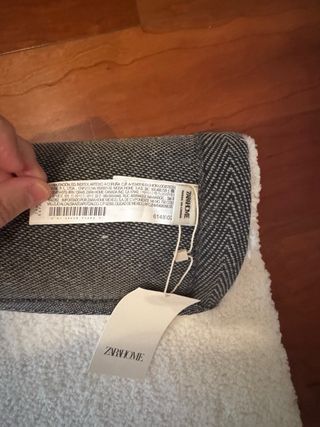 Alfombra blanca de tela nueva sin usar de 150x200