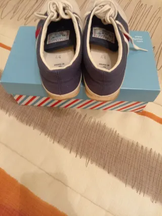 Zapatillas El Ganso Beige y Azul