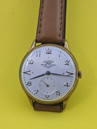 Reloj Dogma Prima Ancre 15 Rubis Suizo Jumbo(177)