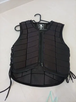 Chaleco Hípica Negro Talla S