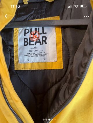 Canguro Pull&Bear amarillo