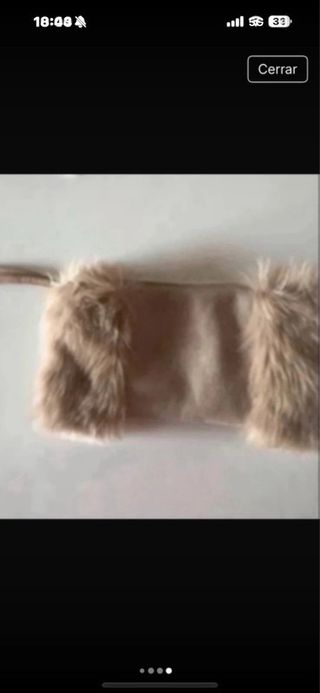 Bolso de mano mujer beige y marrón