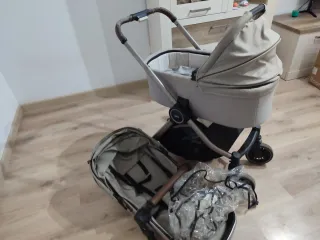 Carrito bebé + capazo + silla