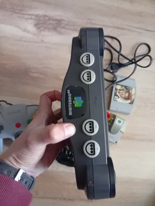 Nintendo 64 Gris Completo