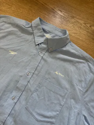 Camisa Speedo Manga Larga XXL Azul