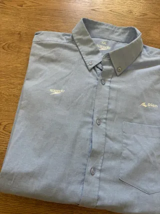 Camisa Speedo Manga Larga XXL Azul