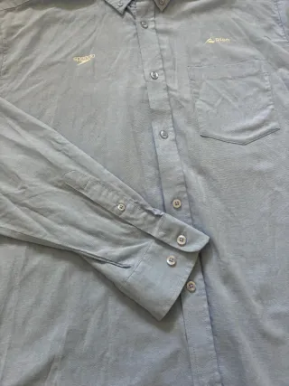 Camisa Speedo Manga Larga XXL Azul