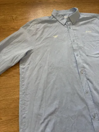 Camisa Speedo Manga Larga XXL Azul