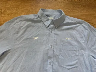 Camisa Speedo Manga Larga XXL Azul