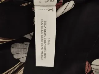 Blusa estampada manga larga