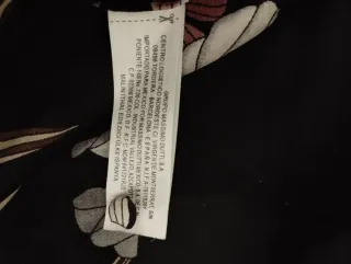 Blusa estampada manga larga