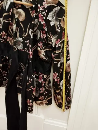 Blusa estampada manga larga