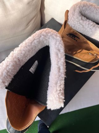 Botas Sorel Invierno Marrón y Negro