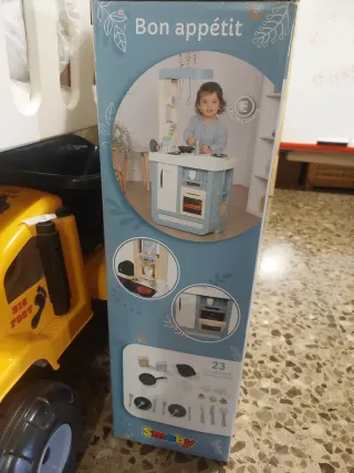 Cocinita de juguete electronica,con accesorios