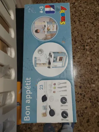 Cocinita de juguete electronica,con accesorios