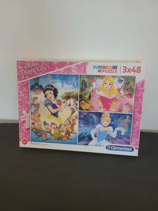 Puzzle Clementoni Princesas Disney 3x48