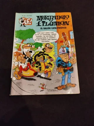 Dos tebeos de Mortadelo y Filemón