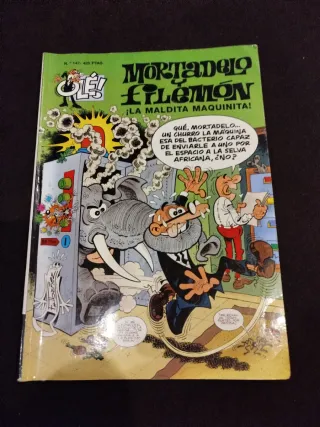 Dos tebeos de Mortadelo y Filemón