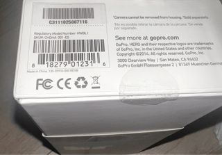 Cámara GoPro HERO gris SIN ESTRENAR