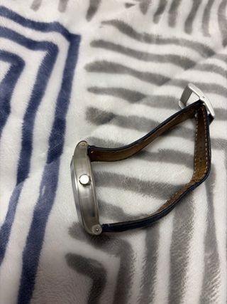 Swatch Automático Azul y Plateado