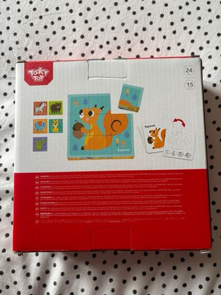 Puzzle de cubos animales +2años