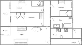 Piso en venta en El Centre en Esplugues de Llobregat