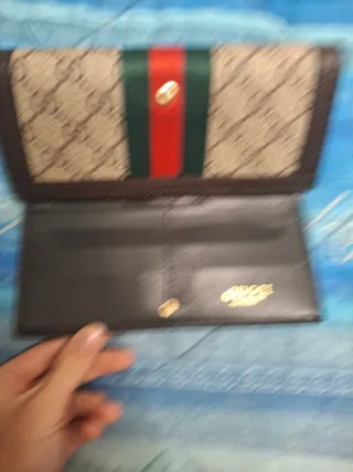 Portafoglio Gucci nero