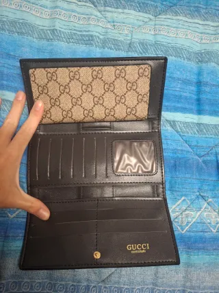 Portafoglio Gucci nero